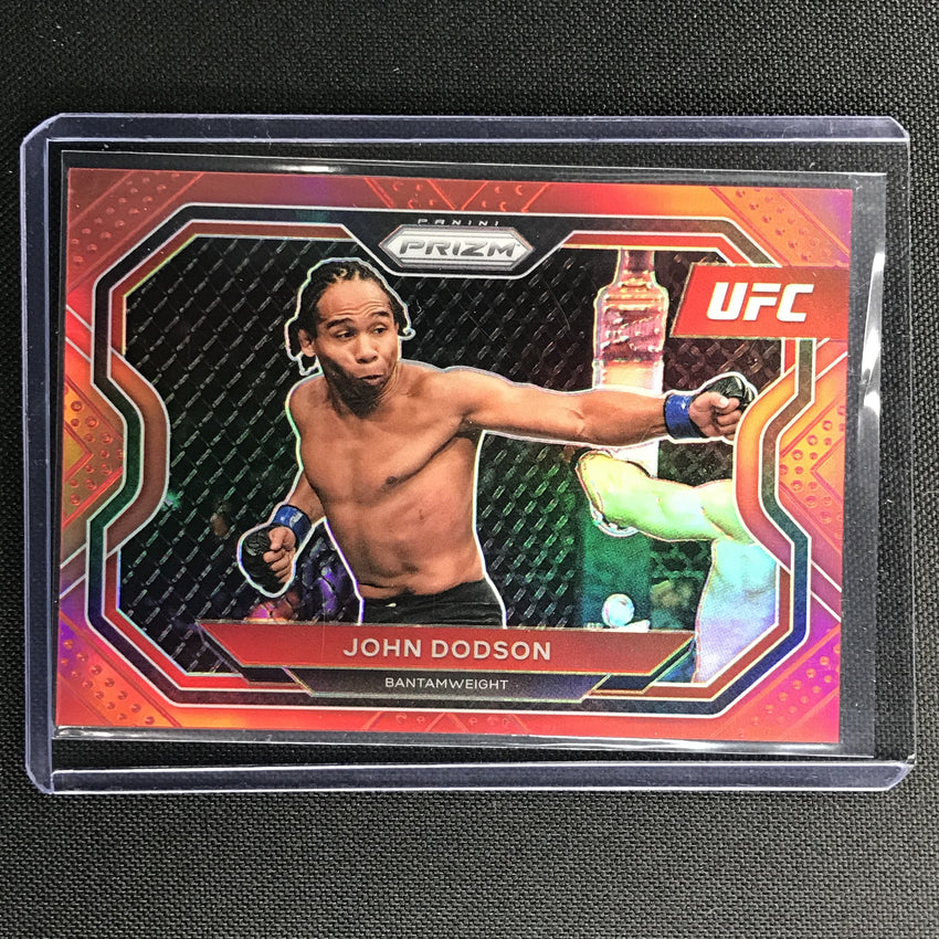 2021 Prizm John Dodson Horizontal Red 264/275