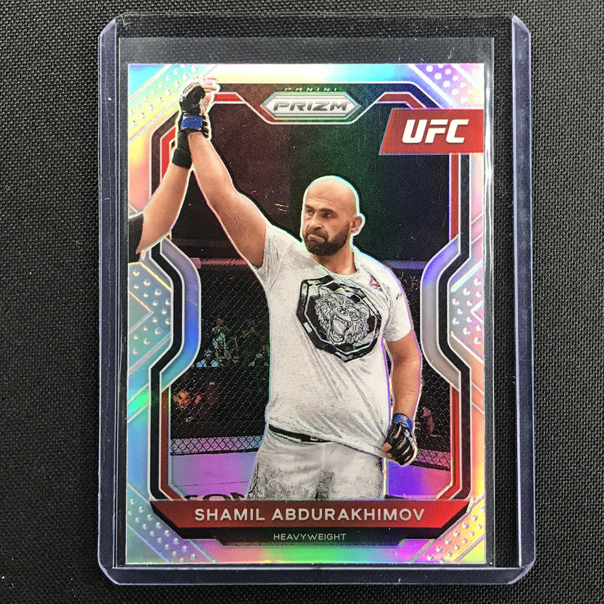 2021 Prizm Shamil Abdurakhimov Vertical Silver No 6