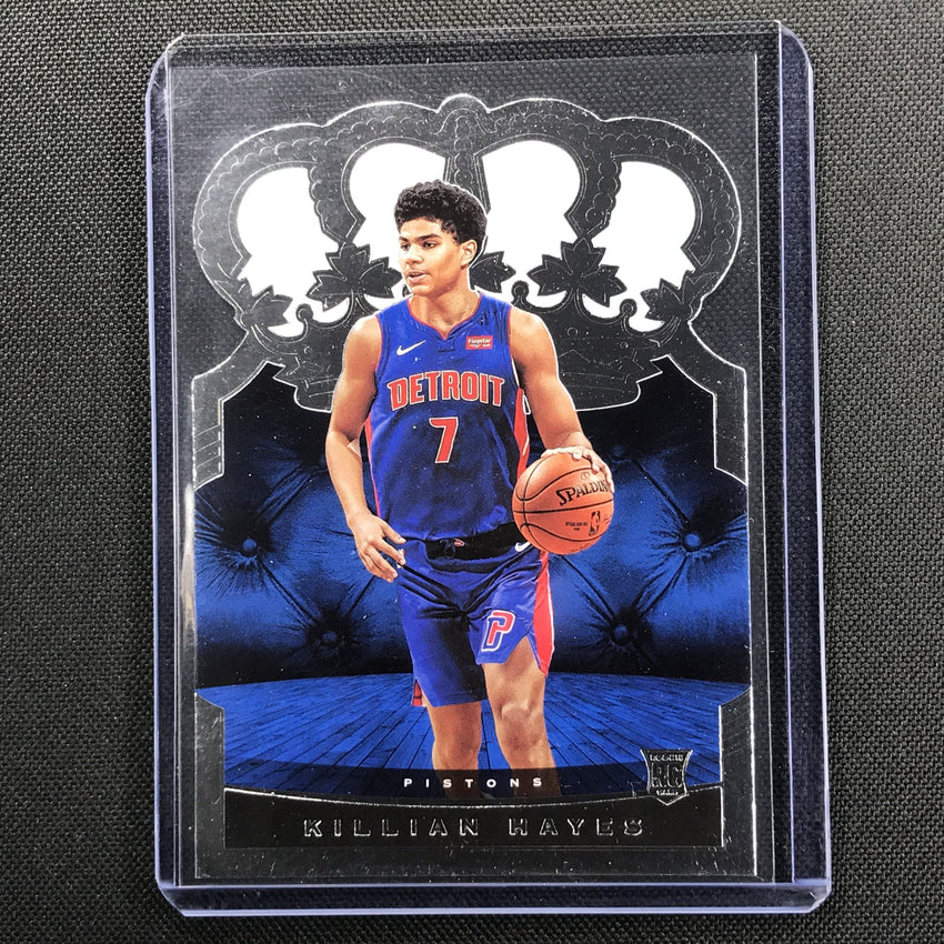 2020-21 Crown Royale KILLIAN HAYES Base Rookie #85