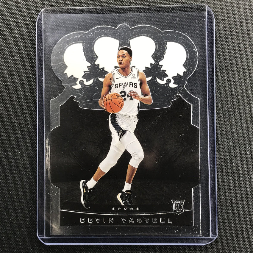 2020-21 Crown Royale Devin Vassell Base Rookie No 99