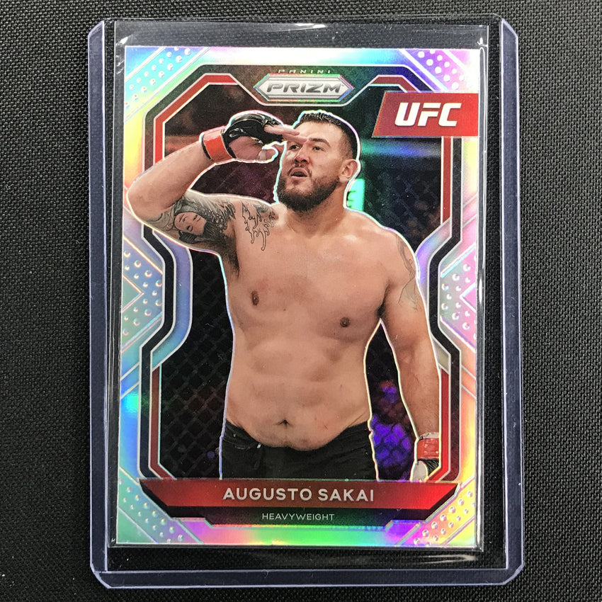 2021 Prizm Augusto Sakai Vertical Silver No 18