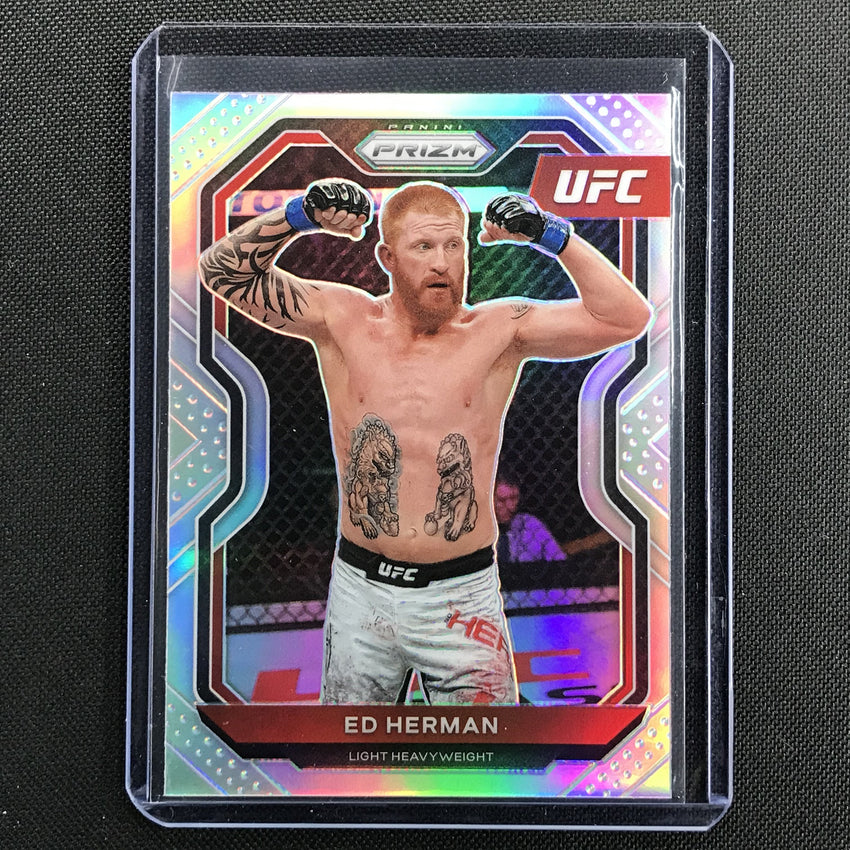 2021 Prizm Ed Herman Vertical Silver No 32