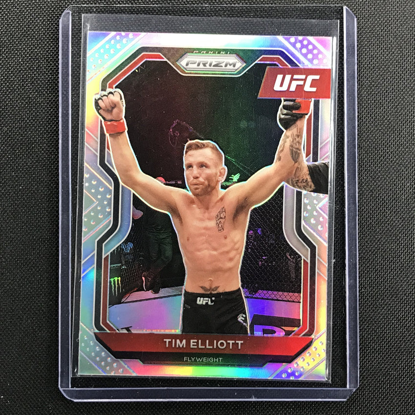 2021 Prizm Tim Elliott Vertical Silver No 40