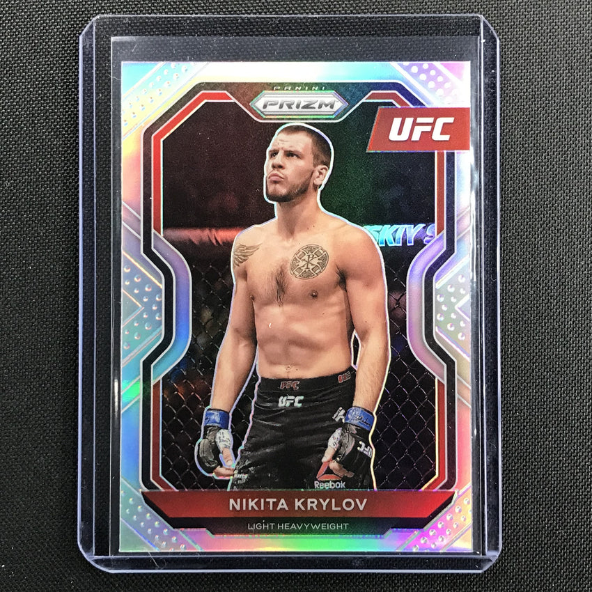 2021 Prizm Nikita Krylov Vertical Silver No 49