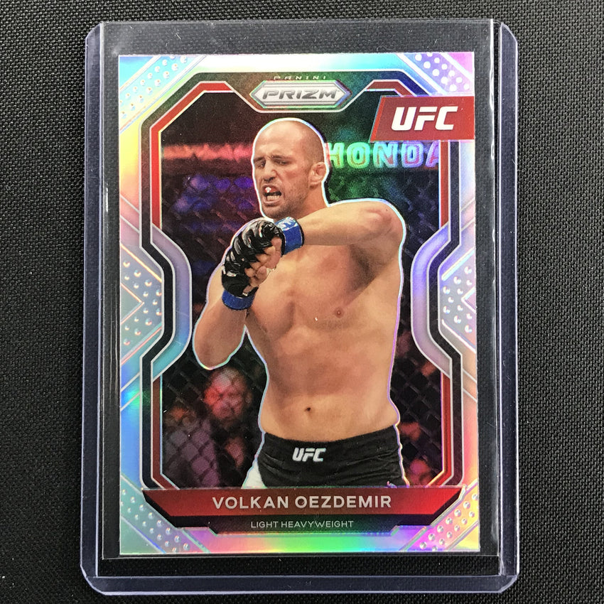 2021 Prizm Volkan Oezdemir Vertical Silver No 63