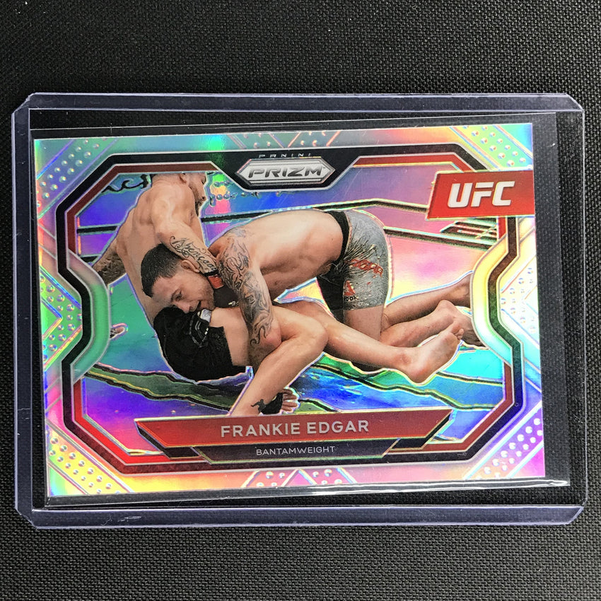 2021 Prizm FRANKIE EDGAR Horizontal Silver #158