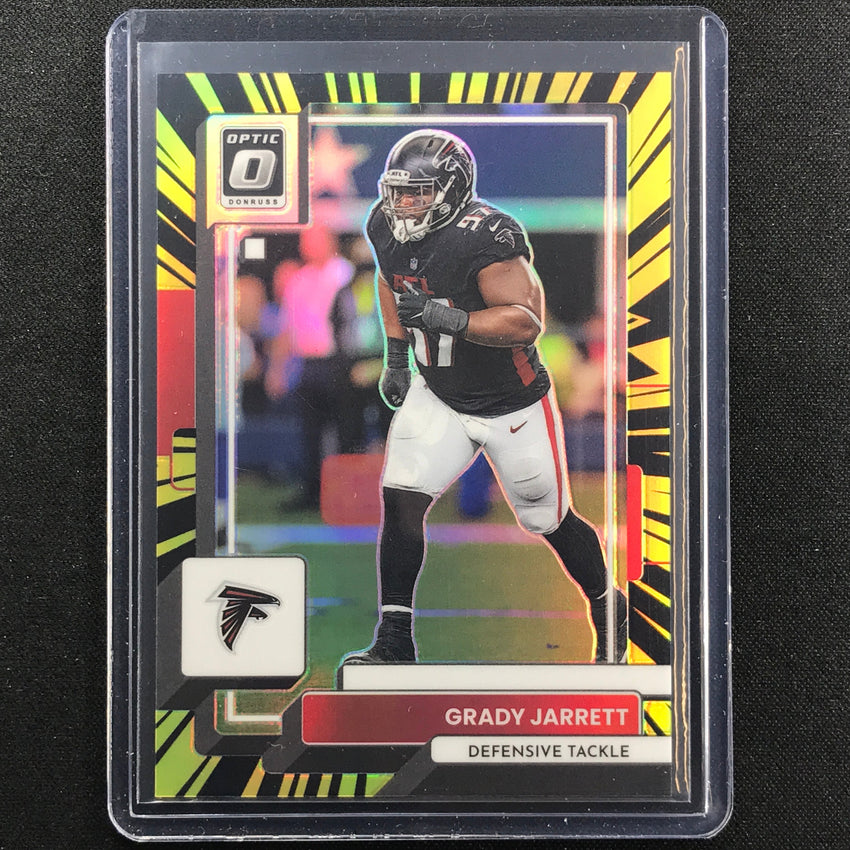 2022 Donruss Optic Grady Jarrett Electricity 64/65