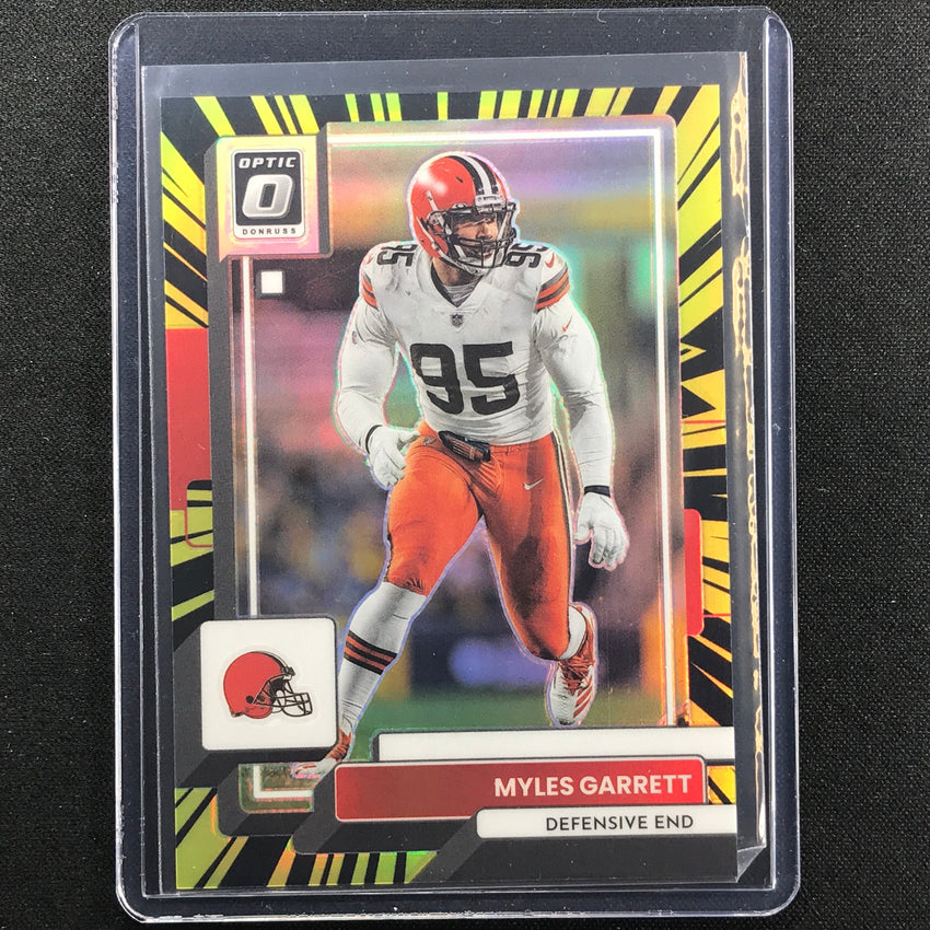 2022 Donruss Optic Myles Garrett Electricity 15/65