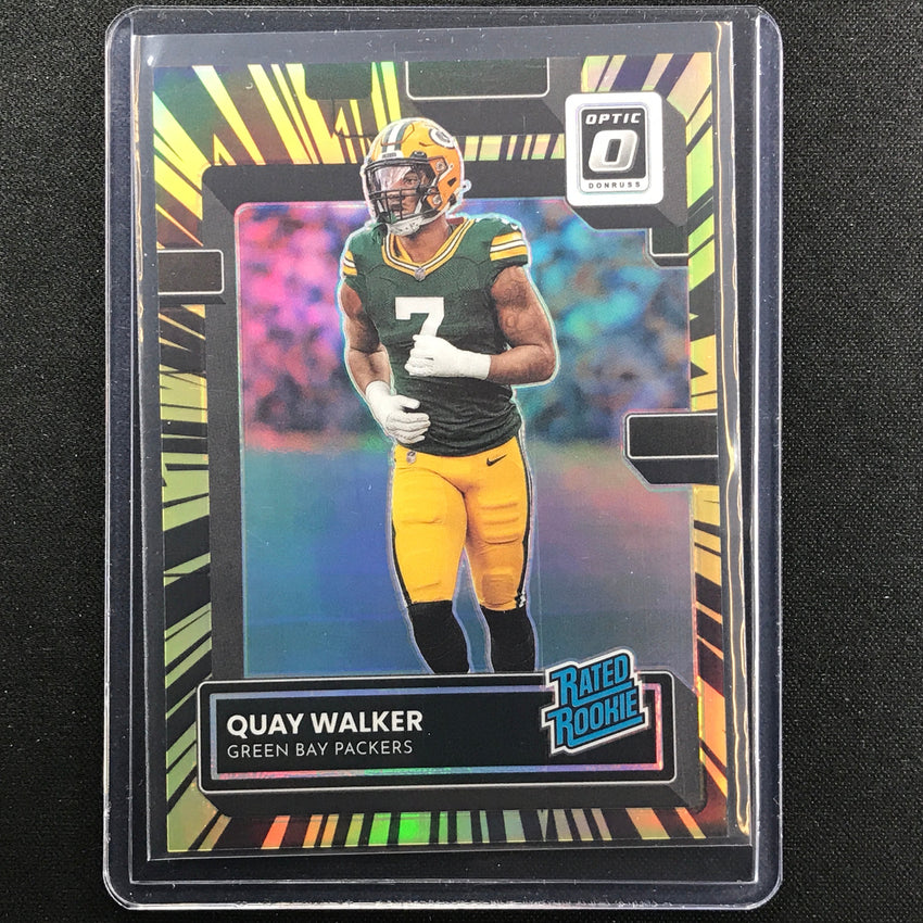 2022 Donruss Optic Quay Walker Rated Rookie Electricity 47/65