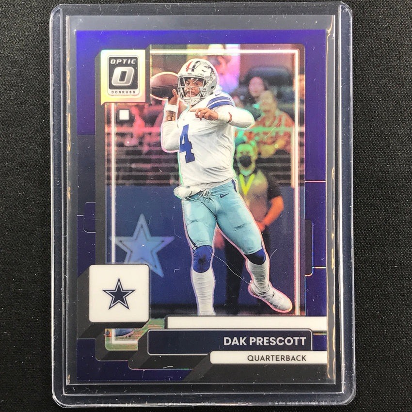 2022 Donruss Optic Dak Prescott Purple 35/50