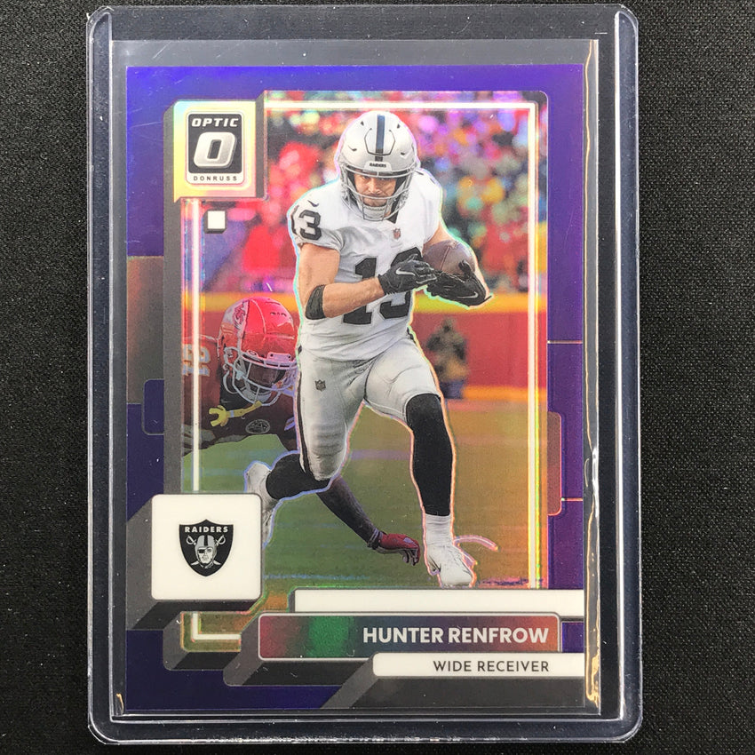 2022 Donruss Optic Hunter Renfrow Purple 32/50