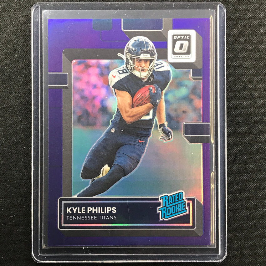 2022 Donruss Optic Kyle Philips Purple 2/50