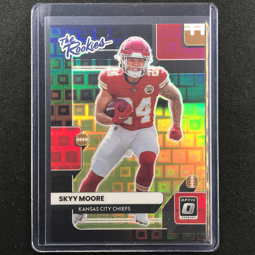 2022 Donruss Optic Skyy Moore The Rookies Black Pandora 24/25