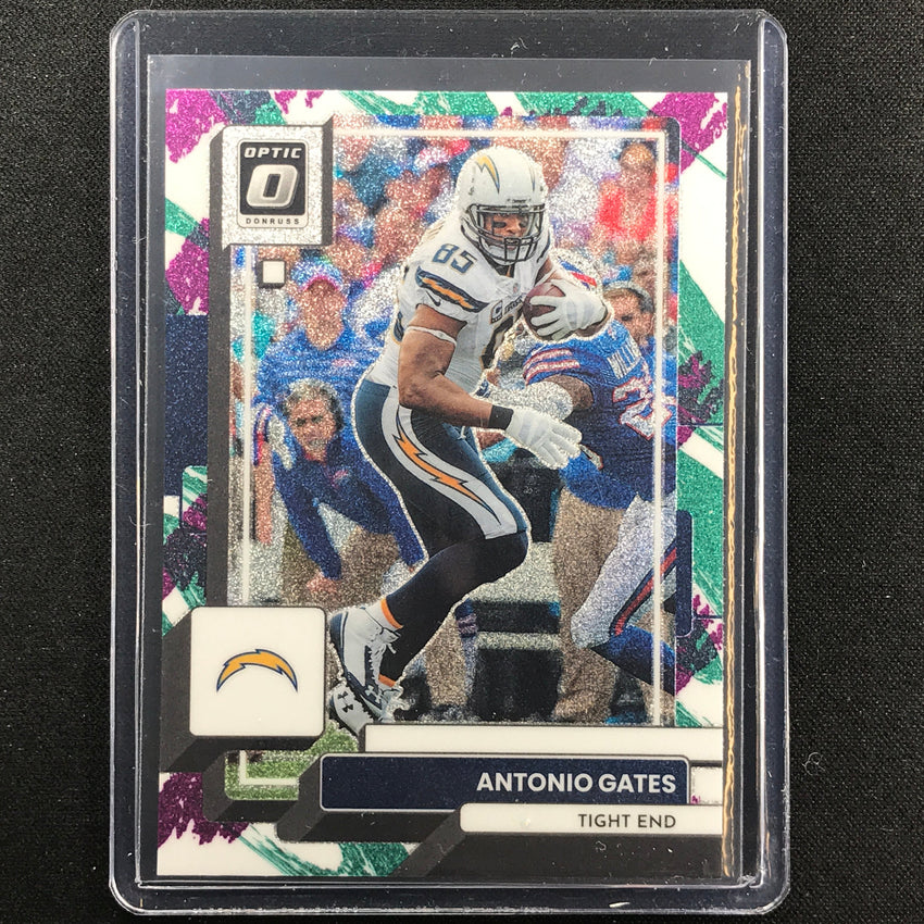 2022 Donruss Optic Antonio Gates Jazz Ssp No 114