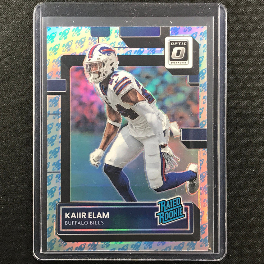 2022 Donruss Optic KAIIR ELAM Rated Rookie Rocket SSP #249