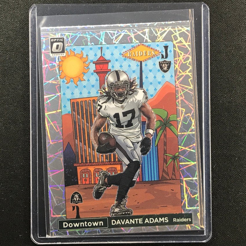 2022 Donruss Optic Davante Adams Downtown Ssp No Da
