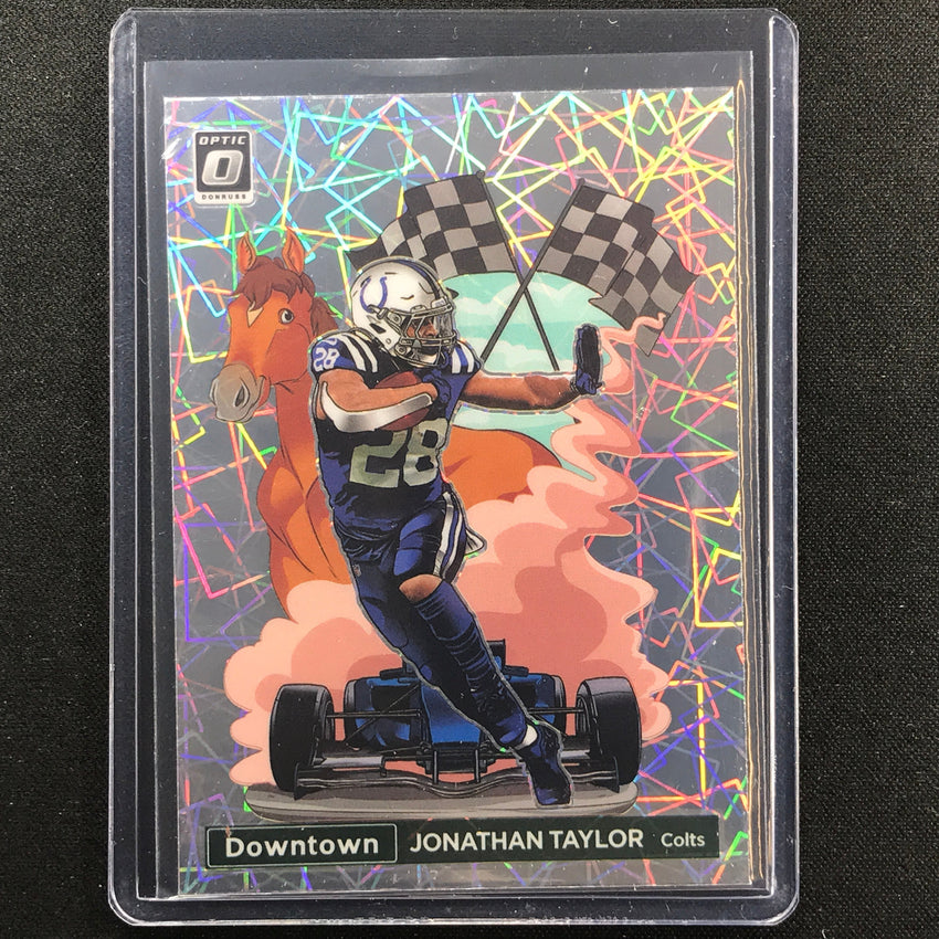 2022 Donruss Optic Jonathan Taylor Downtown Ssp No Jt