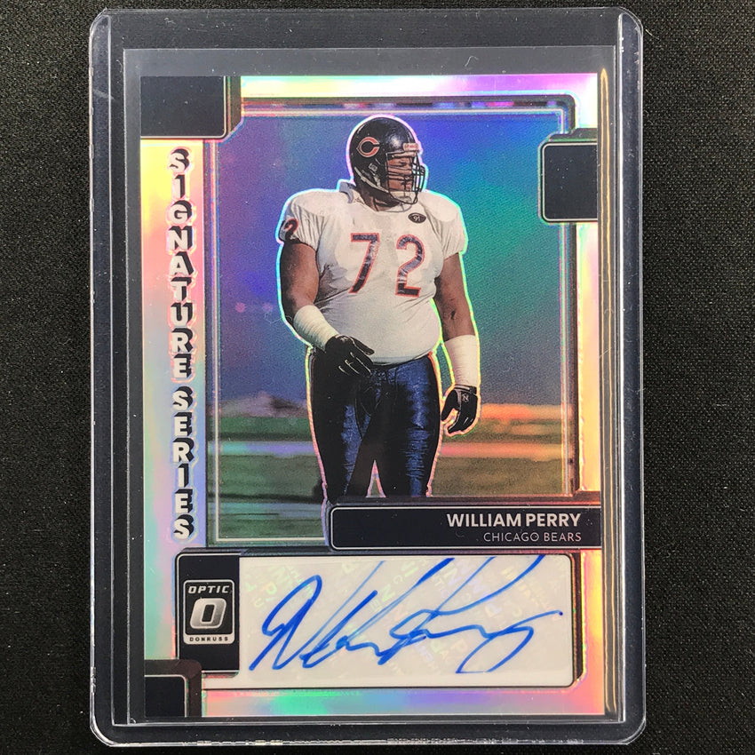 2022 Donruss Optic William Perry Signature Series Auto Holo Silver No Wp
