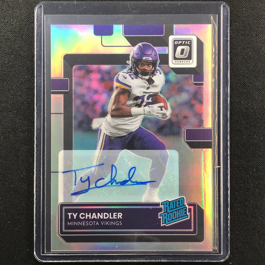 2022 Donruss Optic Ty Chandler Rated Rookie Auto Holo Silver 50/125