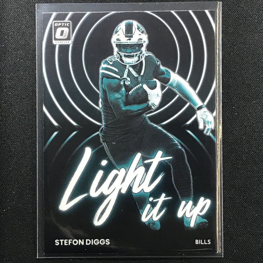 2022 Donruss Optic STEFON DIGGS Light It Up Base #8