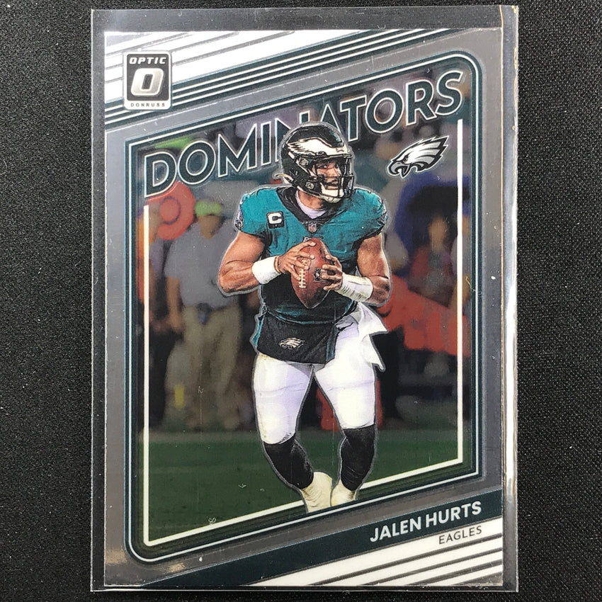 2022 Donruss Optic JALEN HURTS Dominators Base #5