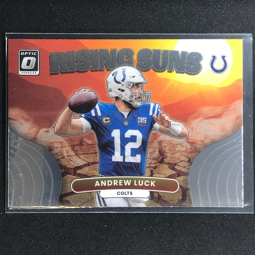 2022 Donruss Optic ANDREW LUCK Rising Suns Base #4