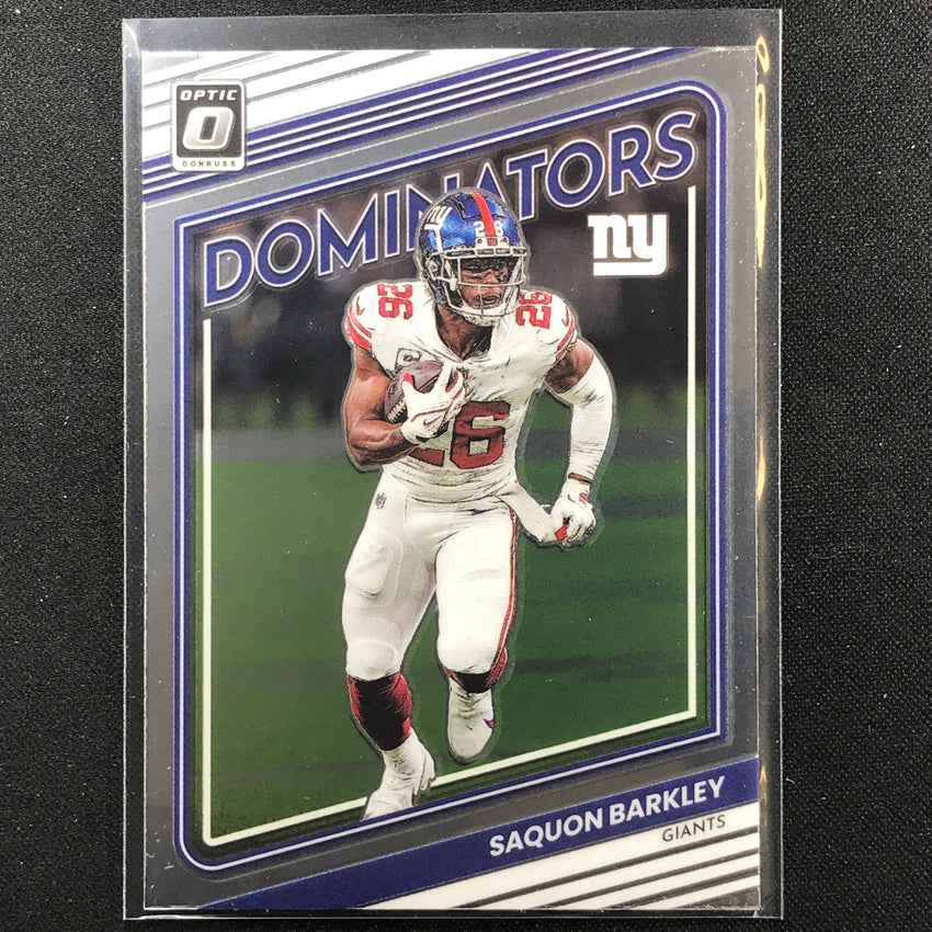 2022 Donruss Optic SAQUON BARKLEY Dominators Base #7