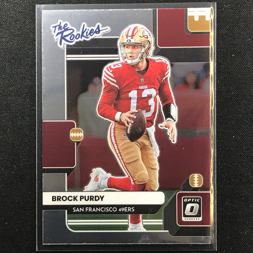 2022 Donruss Optic Brock Purdy The Rookies Base No 13