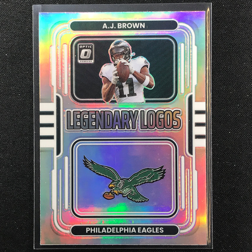 2022 Donruss Optic A.j. Brown Legendary Logos Holo Silver No 19