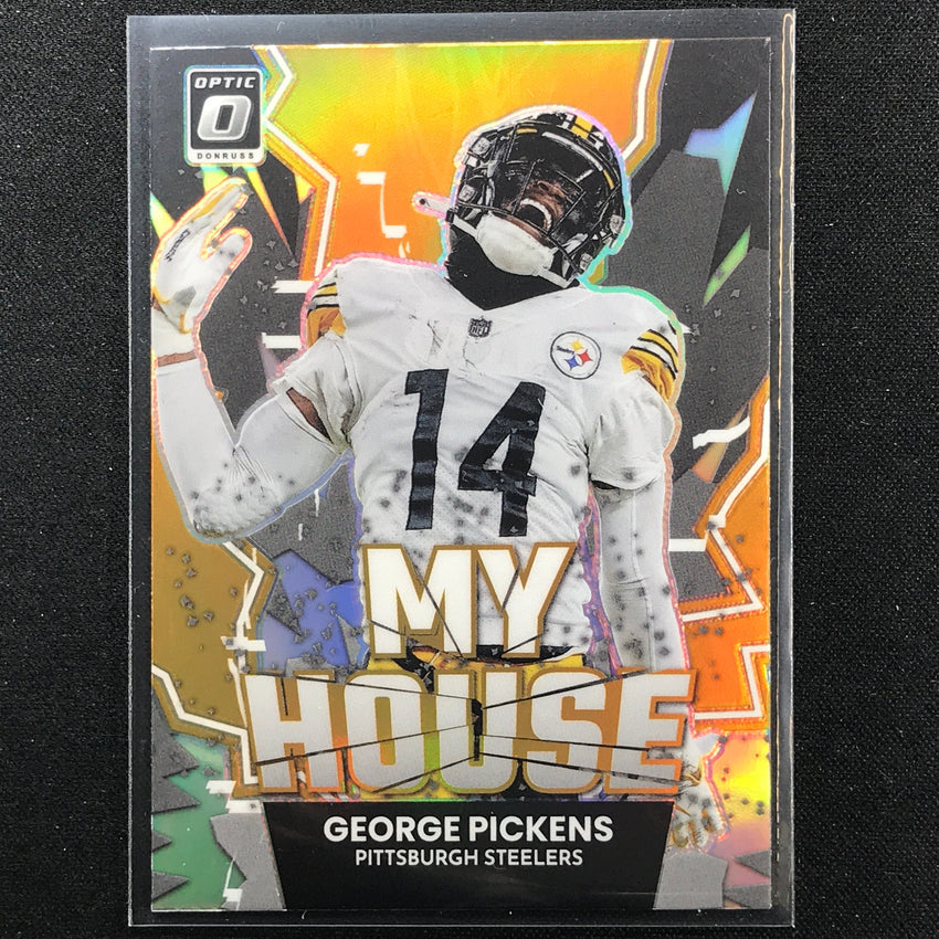 2022 Donruss Optic GEORGE PICKENS Rookie My House Holo Silver #16