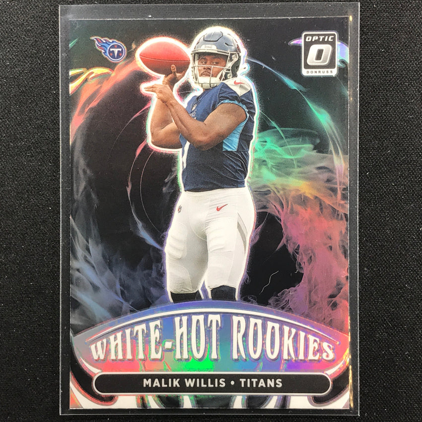 2022 Donruss Optic MALIK WILLIS White-Hot Rookies Holo Silver #2