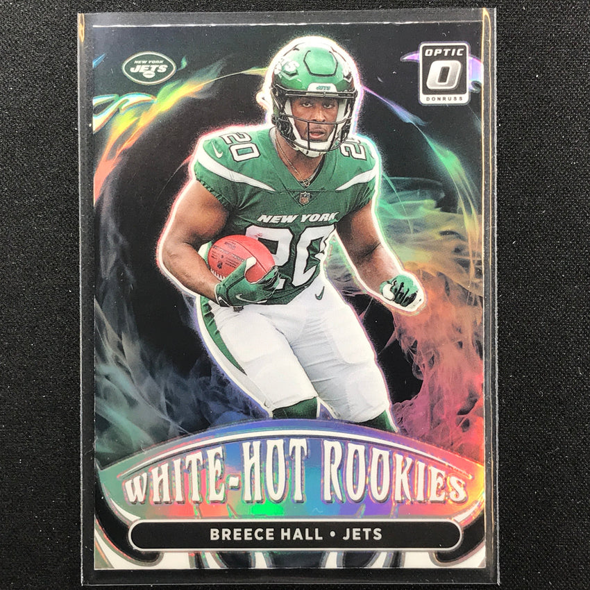 2022 Donruss Optic BREECE HALL White-Hot Rookies Holo Silver #6