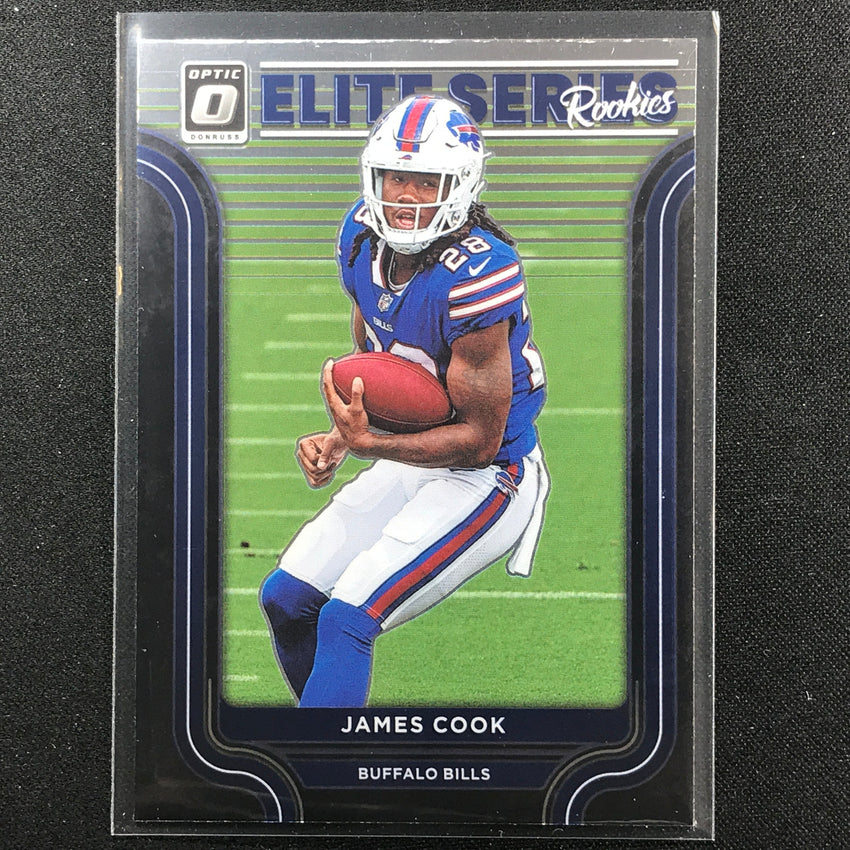 2022 Donruss Optic JAMES COOK Elite Series Rookies Base #14