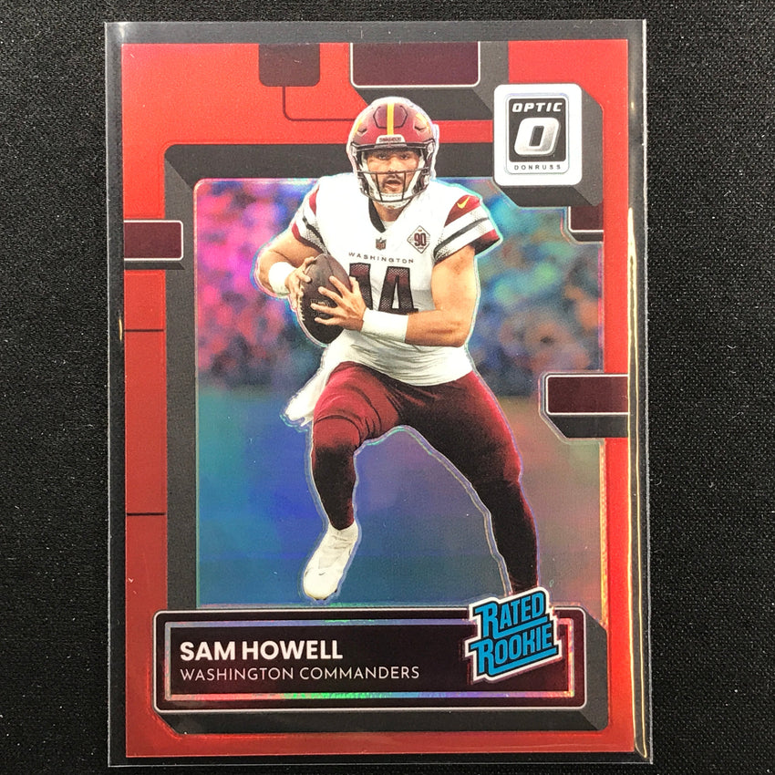 2022 Donruss Optic Sam Howell Rated Rookie Red 59/99