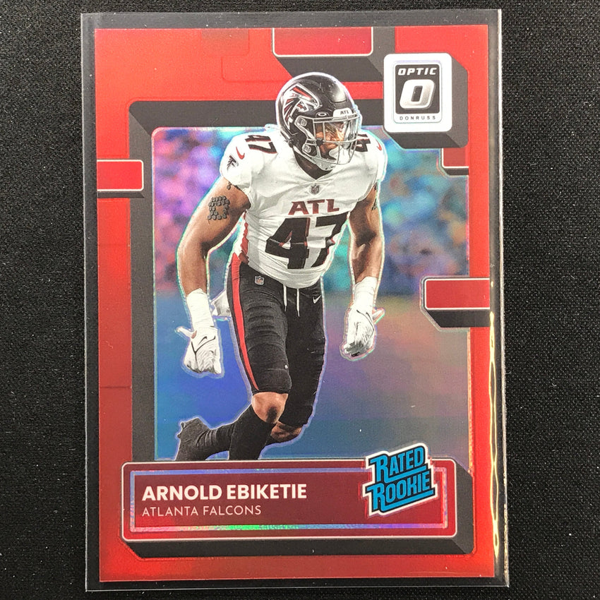 2022 Donruss Optic Arnold Ebiketie Rated Rookie Red 14/99