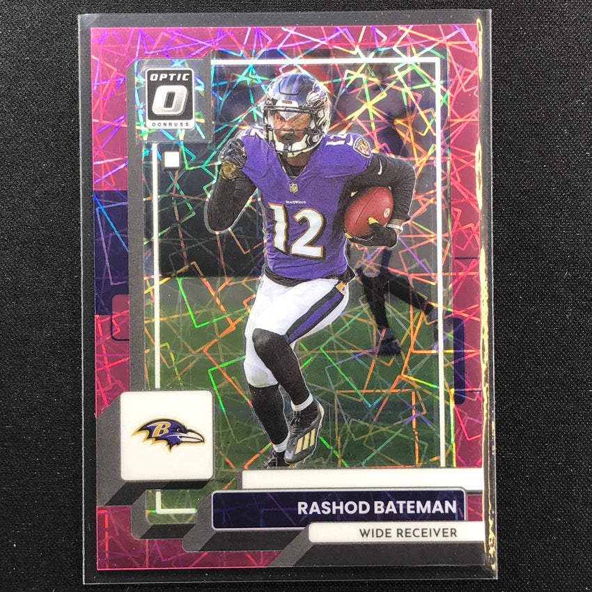 2022 Donruss Optic Rashod Bateman Pink Velocity 20/79