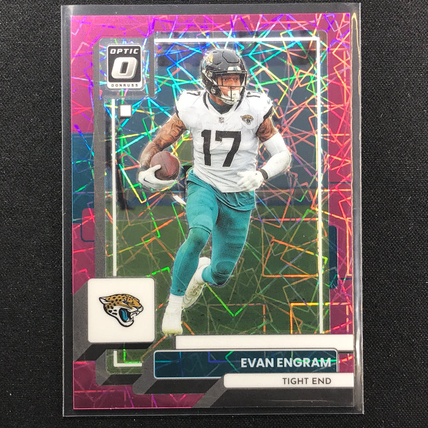 2022 Donruss Optic Evan Engram Pink Velocity 32/79