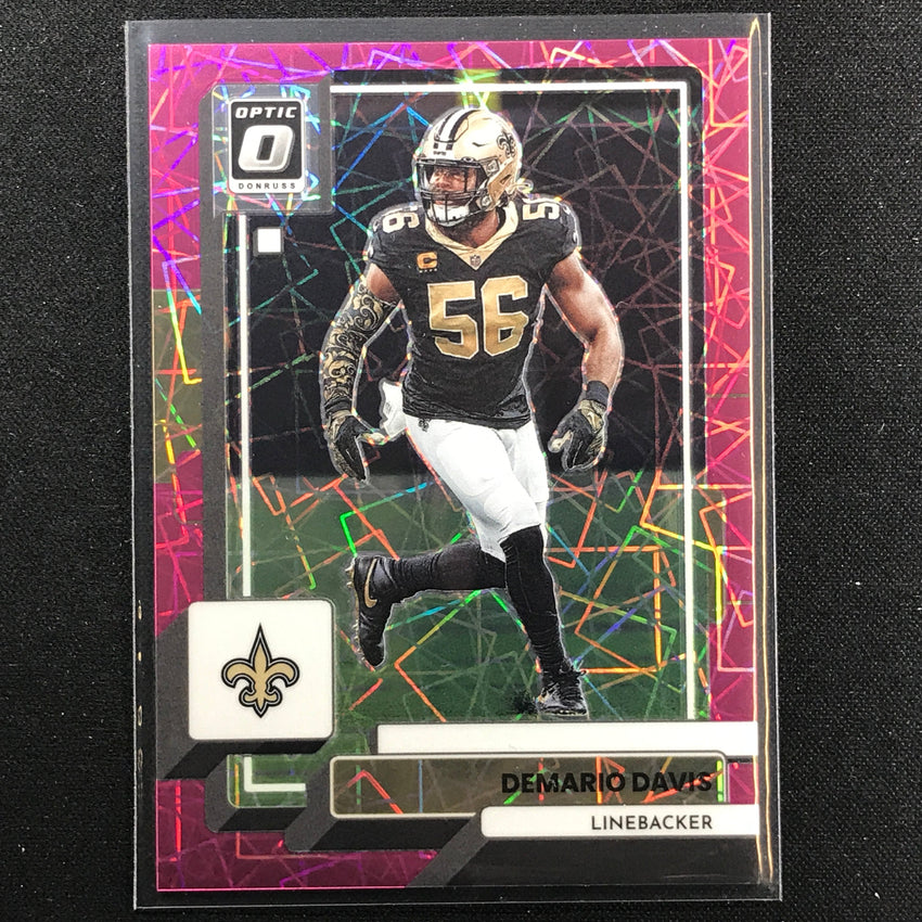 2022 Donruss Optic Demario Davis Pink Velocity 10/79