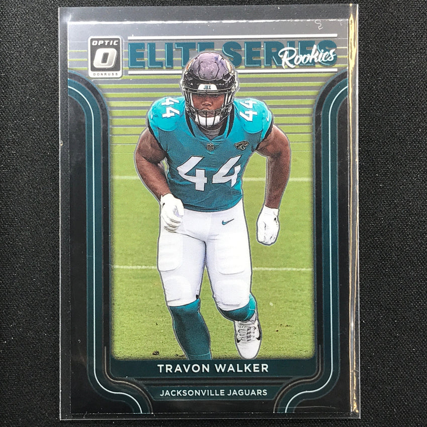 2022 Donruss Optic TRAVON WALKER Elite Series Rookies Base #19