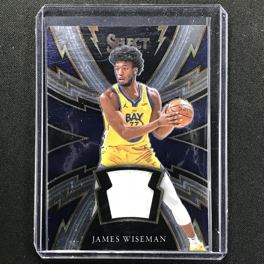 2020-21 Select James Wiseman Sparks Rookie Jersey No Jw