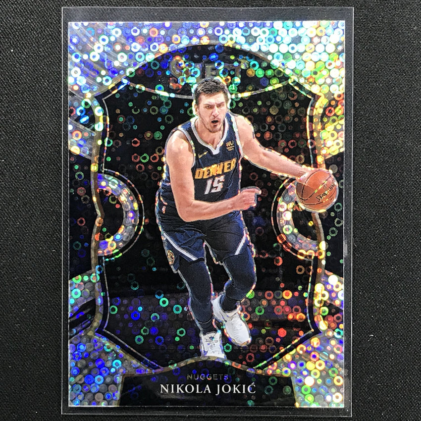2020-21 Select Nikola Jokic Concourse Disco Silver No 58