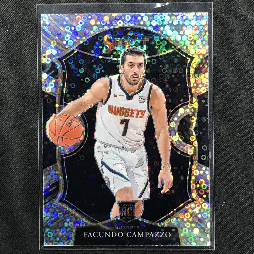 2020-21 Select Facundo Campazzo Concourse Rookie Disco Silver No 83