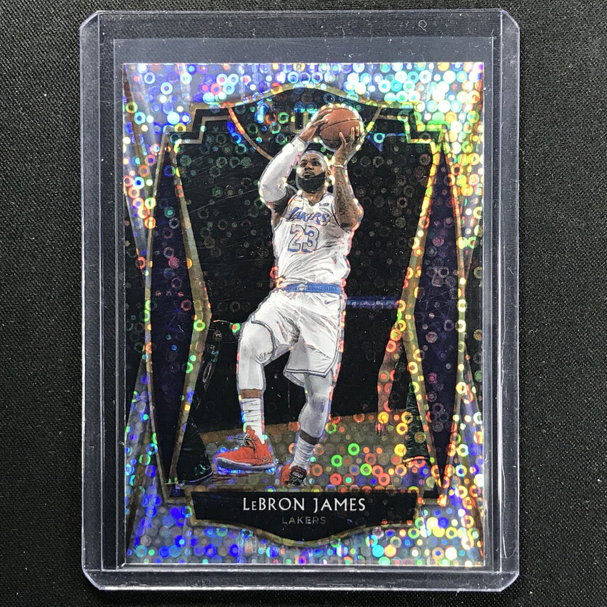 2020-21 Select Lebron James Premier Level Disco Silver No 113