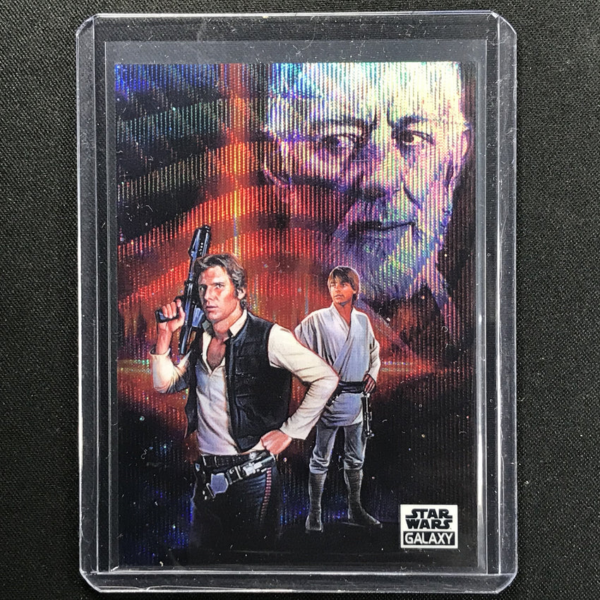 2021 Star Wars Galaxy Chrome Birth Of A Hero Wave 48/99
