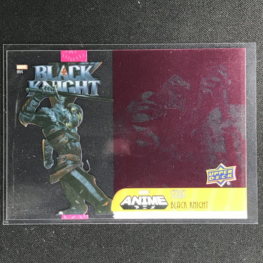 2020 Marvel Anime BLACK NIGHT Stax Middle Layer Magenta #1A