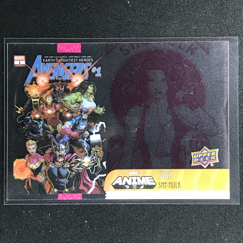 2020 Marvel Anime She-hulk Stax Middle Layer Magenta No 5a