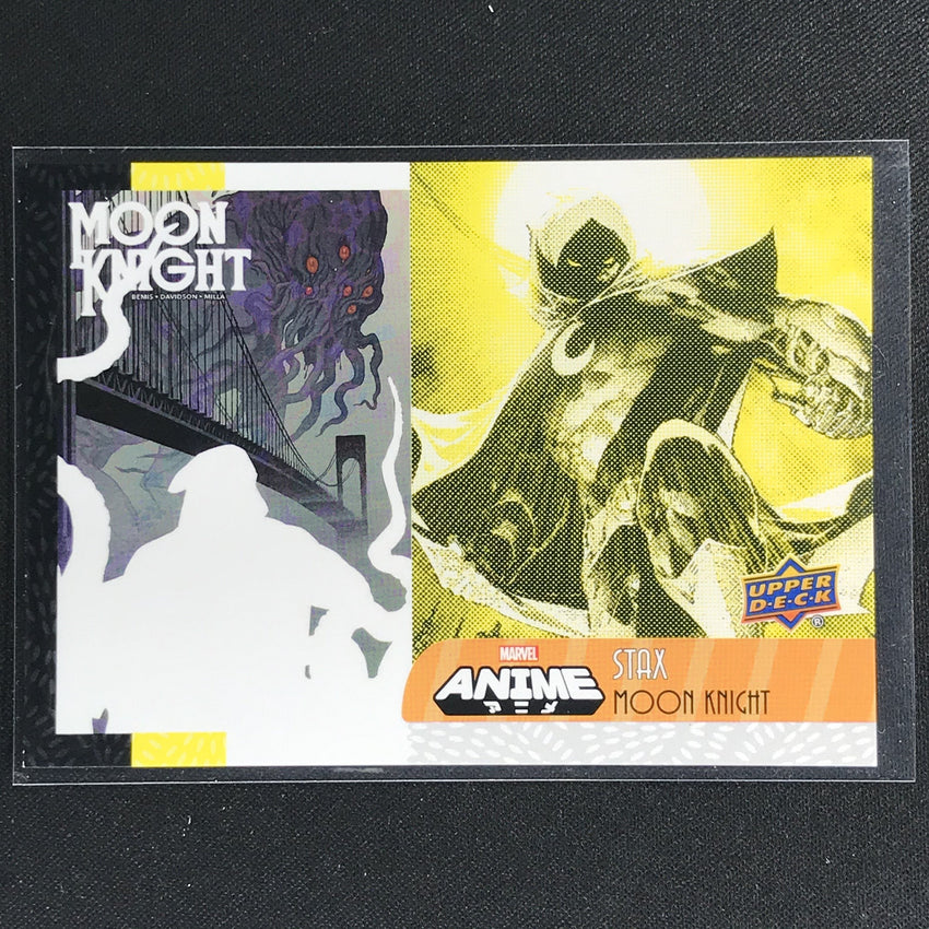 2020 Marvel Anime MOON KNIGHT Stax Bottom Layer Yellow #10C