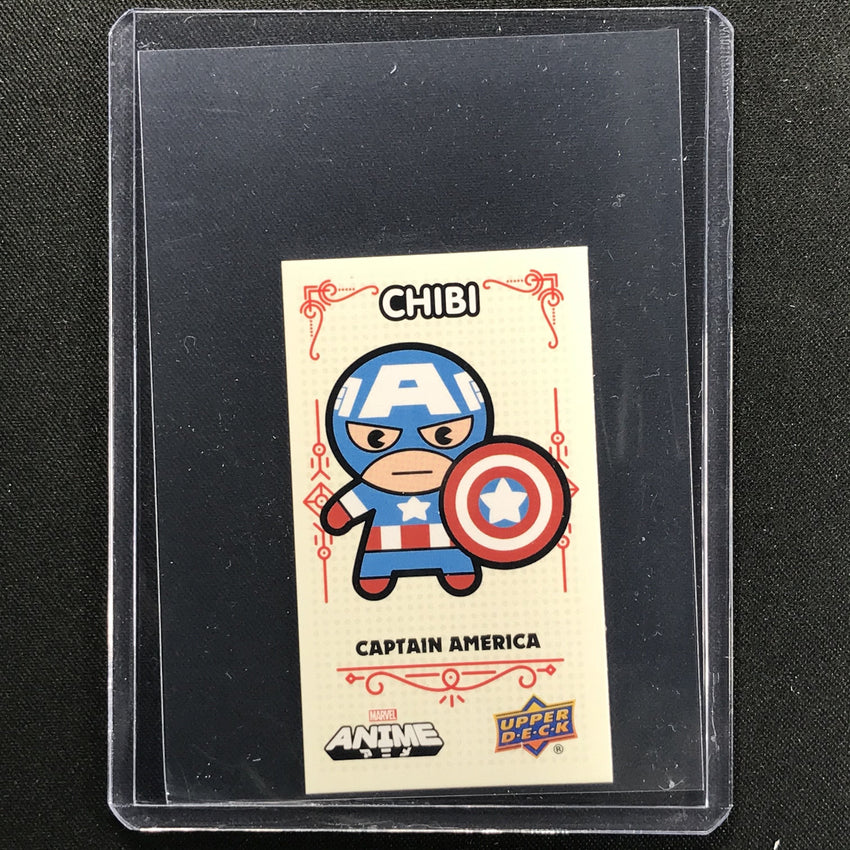 2020 Marvel Anime CAPTAIN AMERICA Chibi Mini Tier 1 #6