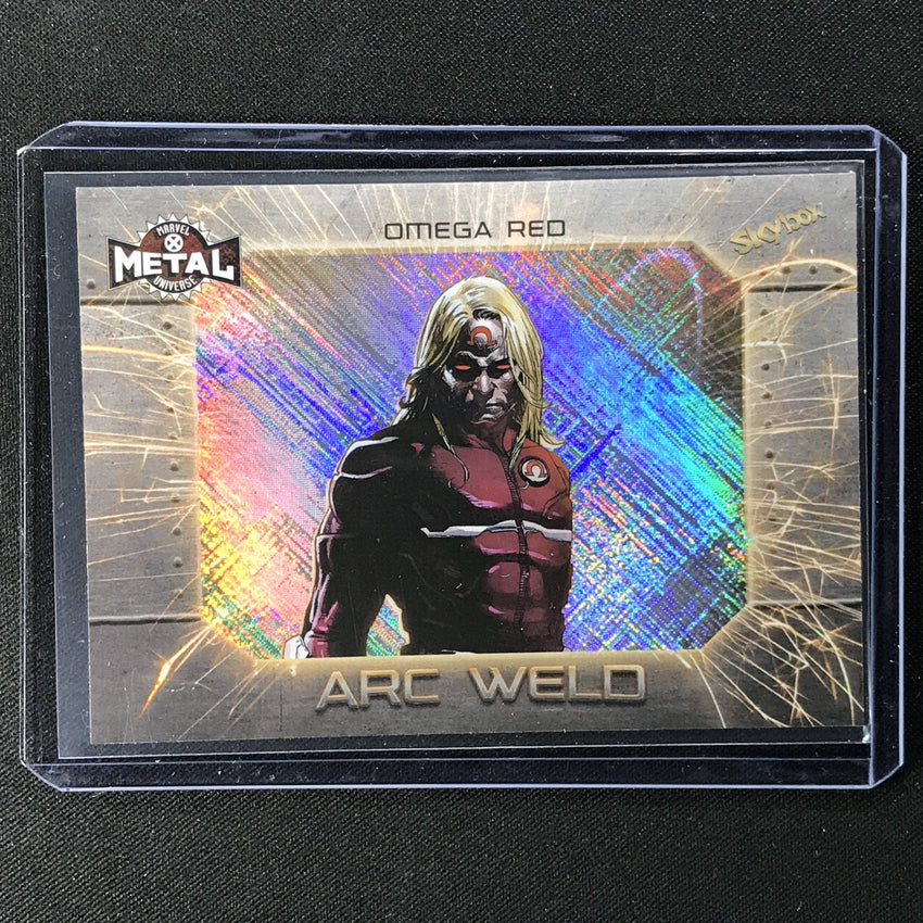 2021 Marvel X-men Metal Universe Omega Red Arc Weld No 14