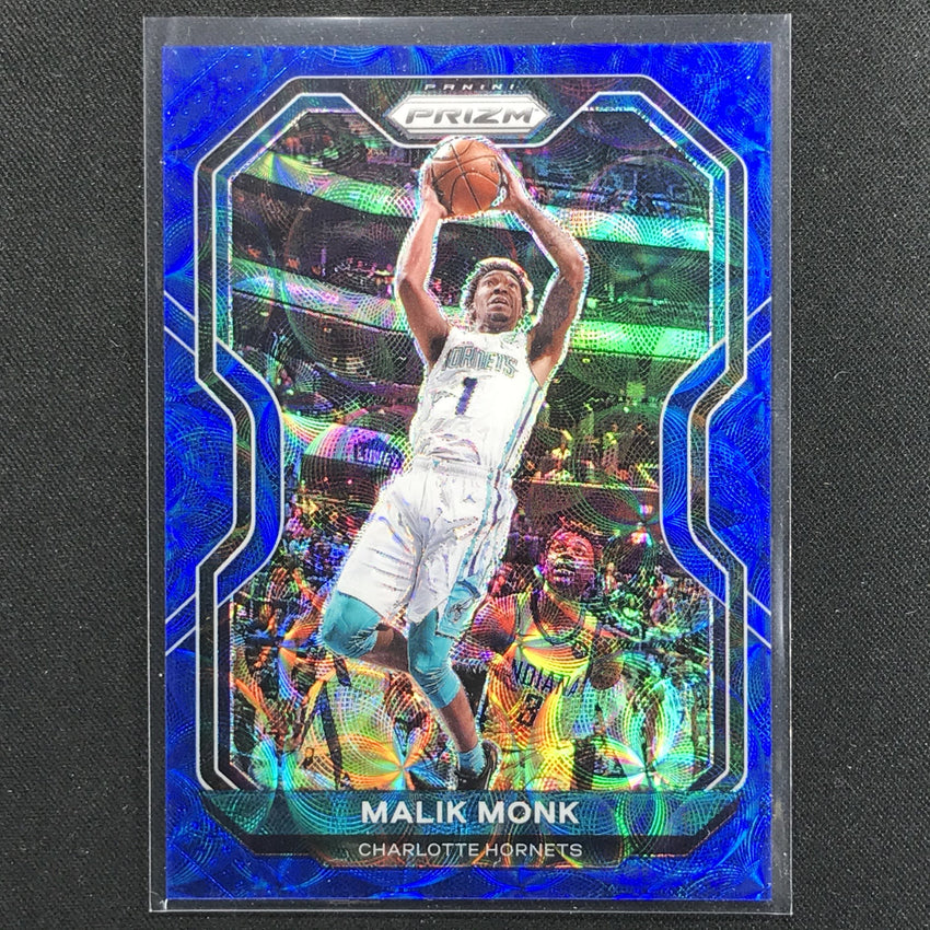 2020-21 Prizm Malik Monk Base Choice Blue 4/49 No 15